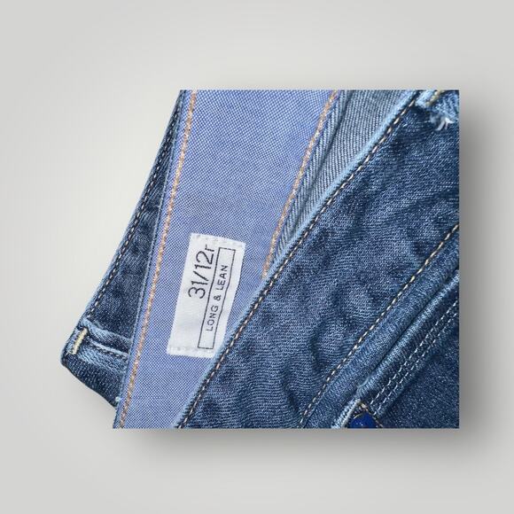 GAP 1969 Women’s Dark Wash Flare Jeans 31/32 Long & Lean Bootcut - Picture 3 of 4